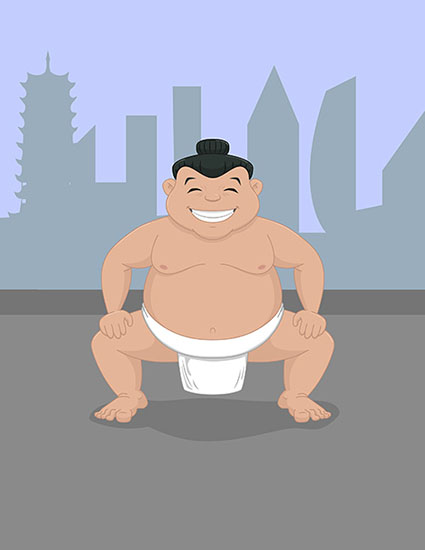 Sumo in the city